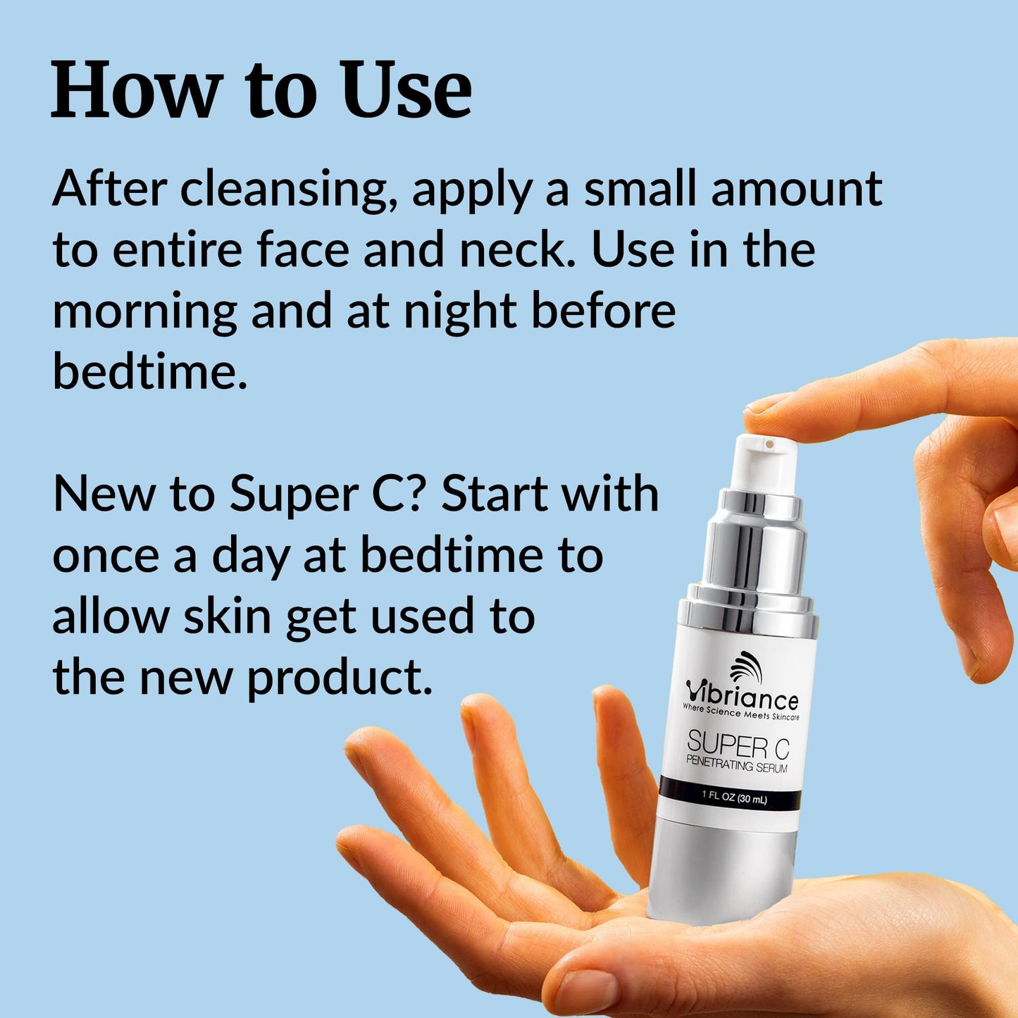 Vibriance Super C Serum for Mature Skin - All-in-One Vitamin Formula Hydrates, Firms, - Maple Wellness Supplements