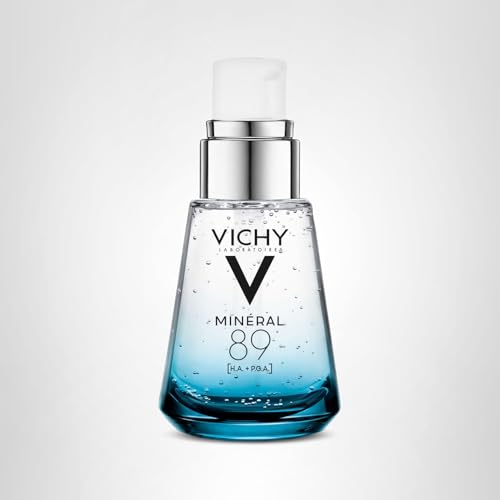VICHY Mineral 89 Booster, Pure Hyaluronic Acid Serum for Face with Polyglutamic Acid for Skin Barrier Repair, Plumps & Hydrates - Maple Wellness Supplements