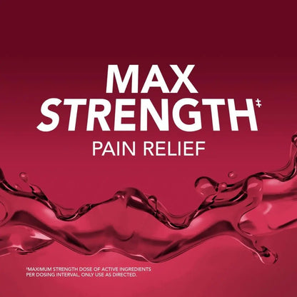 Vicks PainQuil Pain Relief Acetaminophen 1000mg Max Strength‡ Adult Pain Reliever Liquid 12oz, Backache Headache Relief, 1 Daytime Pain Reliever - Maple Wellness Supplements