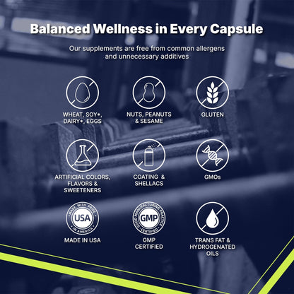 Vicwell Triple Magnesium Complex - 300mg Magnesium from Malate, Glycinate, and Citrate - Supports Stress Relief & Sleep, Nerves & Metabolism, Muscle Relaxation & Bone Health - 90 Capsules(1 Bottle) - Maple Wellness Supplements
