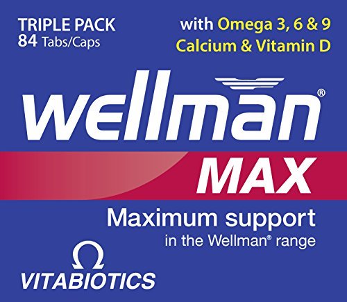 Vitabiotics Wellman Max - 84 Tablets/Capsules - Maple Wellness Supplements
