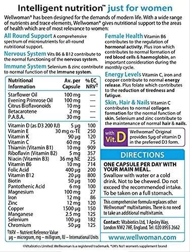 Vitabiotics Wellwoman Wellwoman 90 Tablets - Maple Wellness Supplements
