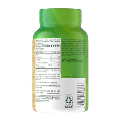vitafusion Magnesium Gummy Supplement, Bring calm to your vitamin routine, Tropical Citrus Flavor, 60 Gummies - Maple Wellness Supplements