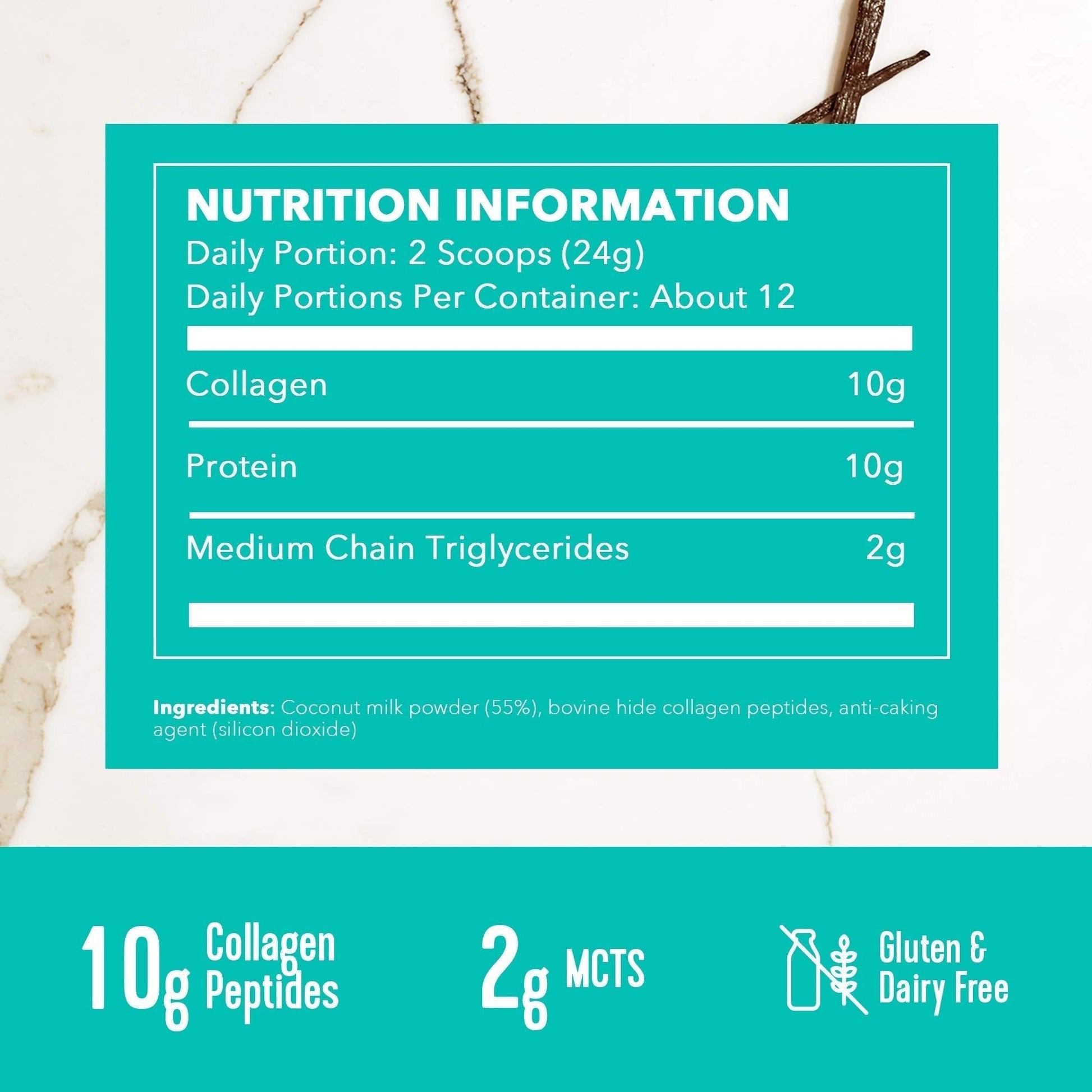 Vital Proteins Collagen Coffee Creamer, No Dairy & Low Sugar Powder with Collagen - Maple Wellness Supplements