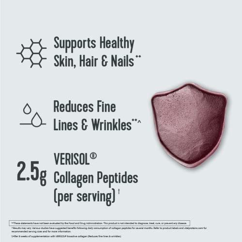 Vital Proteins Collagen Gummies, 2.5g of Clinically-Tested Collagen for Hair, Skin - Maple Wellness Supplements