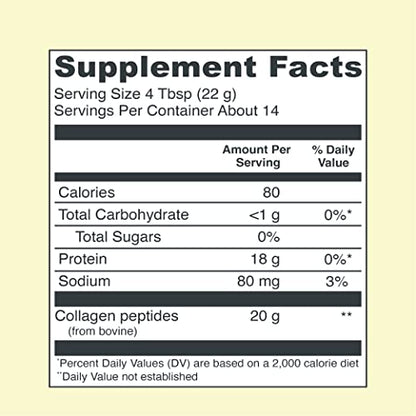 Vital Proteins Collagen Peptides Powder, Promotes Hair, Nail, Skin, Bone and Joint Health - Maple Wellness Supplements