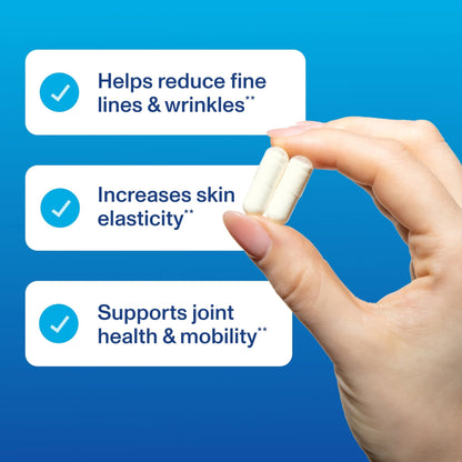 Vital Proteins® Enhanced Collagen Complex Capsules with BioCell Collagen® - Supports Skin Elasticity, Joint Health and Helps Reduce - Maple Wellness Supplements