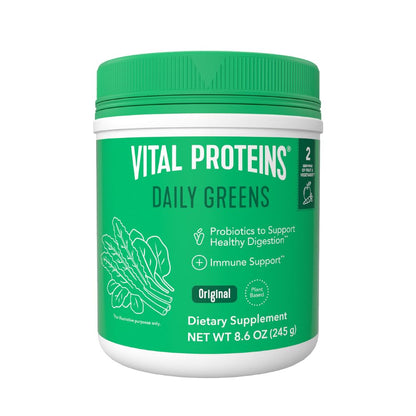 Vital Proteins Unflavored Daily Greens, 8.6 OZ - Maple Wellness Supplements