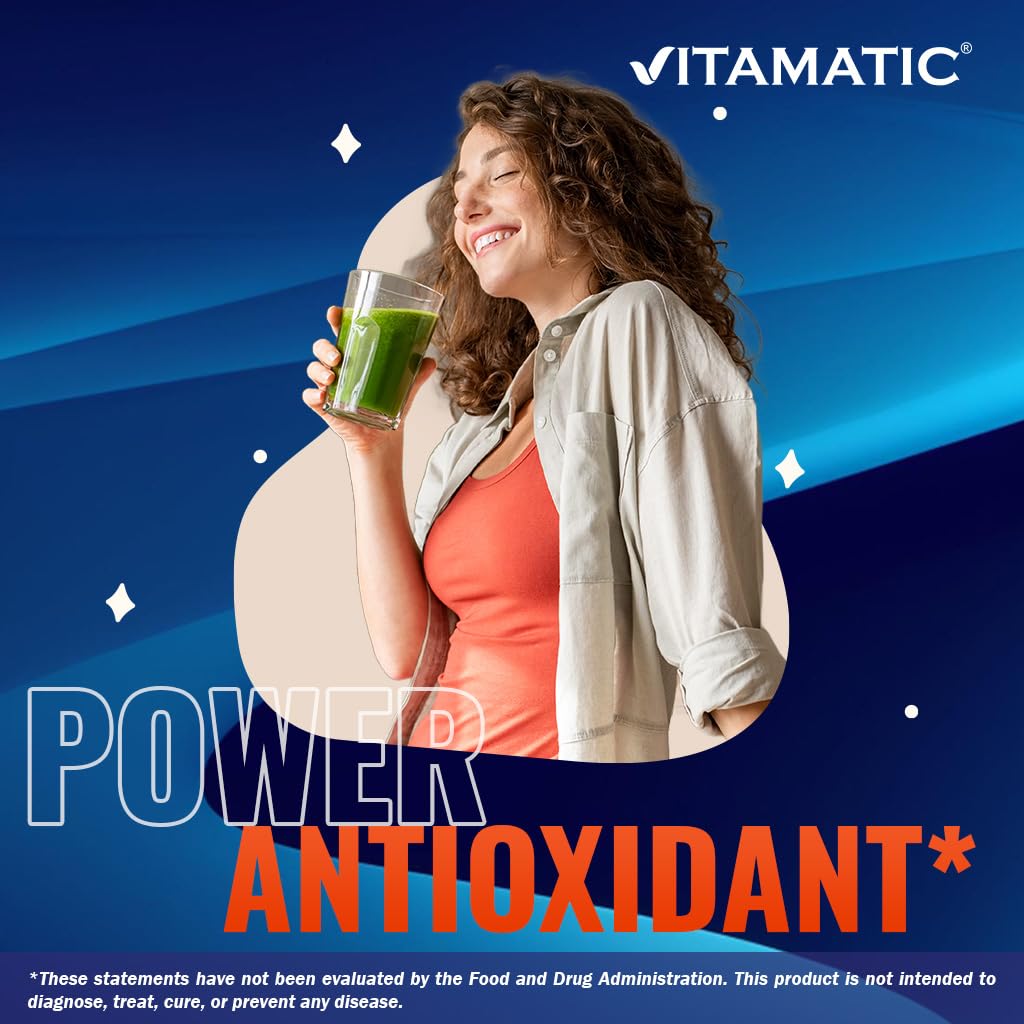 Vitamatic Alpha Lipoic Acid (ALA) 600mg Per Serving - 240 Vegetable Capsules - 120 Servings - Non-GMO & Gluten Free - Maple Wellness Supplements