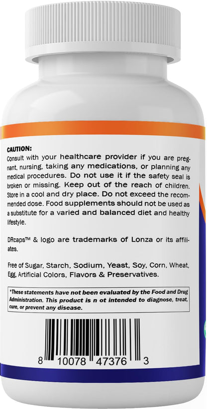 Vitamatic Lactobacillus Salivarius 2 Billion per DR Capsule - 60 Count - Digestive Support - Maple Wellness Supplements