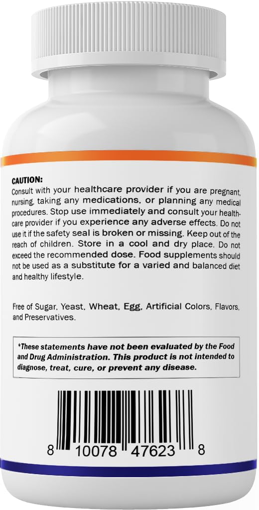 Vitamatic Magnesium Complex, 400mg Elemental MG (as Bisglycinate, Citrate, Taurate, Malate, Aspartate, Oxide, Gluconate, Lysinate Glycinate, Orotate, Succinate) - 120 Capsules per Pack - 2 Pack - Maple Wellness Supplements