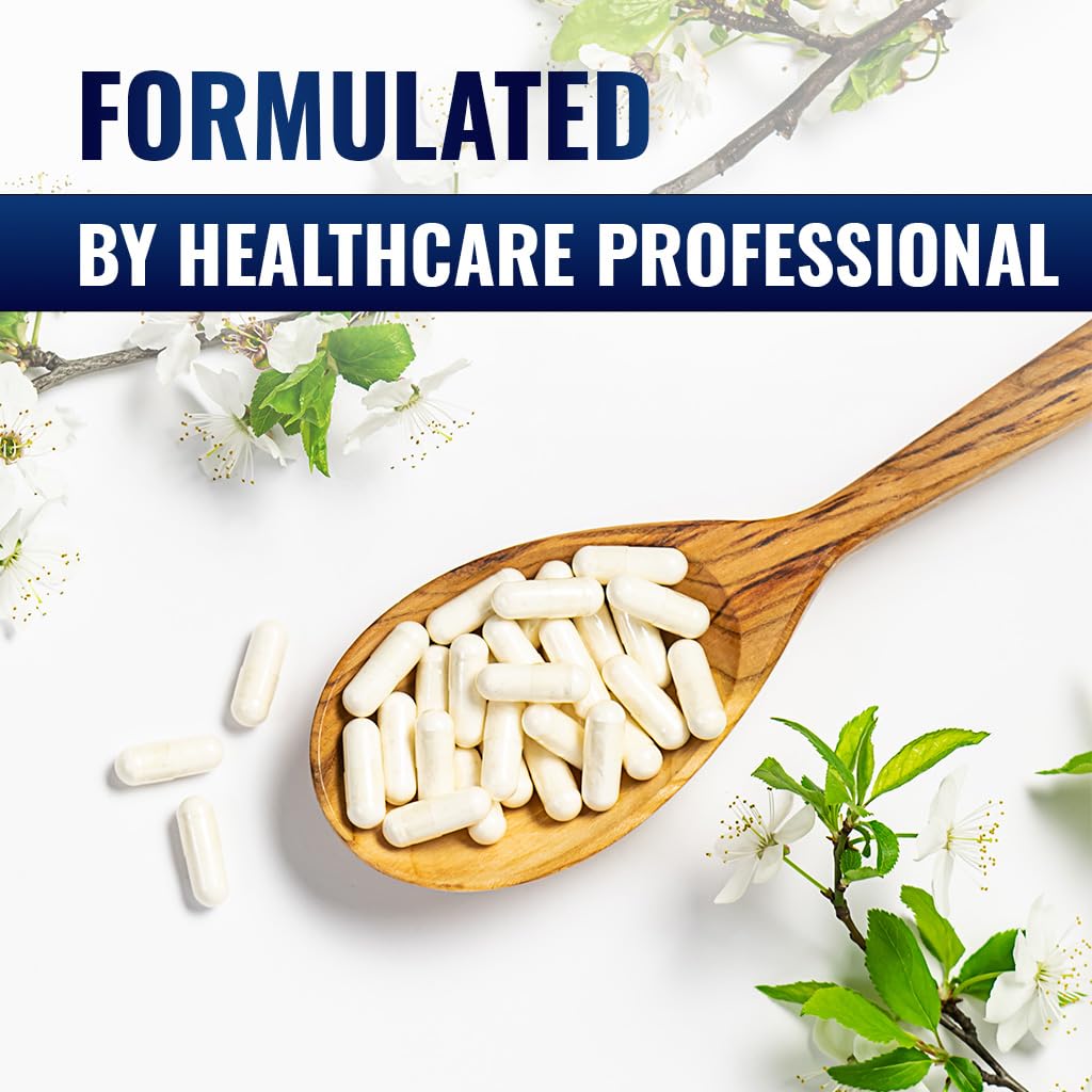 Vitamatic Magnesium Complex, 400mg Elemental MG (as Bisglycinate, Citrate, Taurate, Malate, Aspartate, Oxide, Gluconate, Lysinate Glycinate, Orotate, Succinate) - 120 Capsules per Pack - 2 Pack - Maple Wellness Supplements