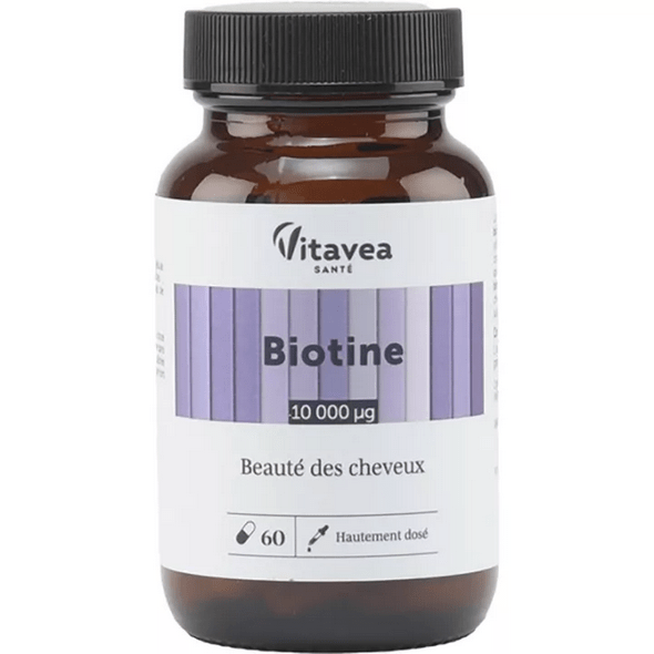 Vitavea Biotine 10000 µg Hair Beauty 60 capsules - Maple Wellness Supplements