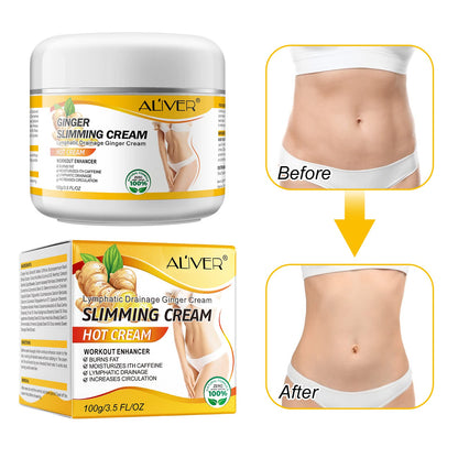 VOGSIG Anti Cellulite Slimming Cream Gel, Hot Cream, Ginger Fat Burning Weight Loss Full - Maple Wellness Supplements