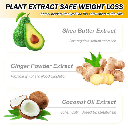 VOGSIG Anti Cellulite Slimming Cream Gel, Hot Cream, Ginger Fat Burning Weight Loss Full - Maple Wellness Supplements