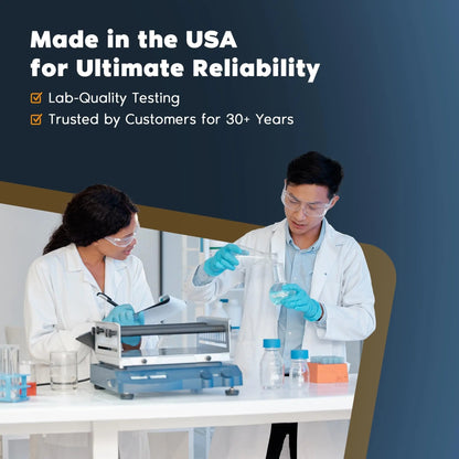 Watersafe® Bacteria Water Test Kit – USA-Made – Results as Fast as 6 Hours – Detects Coliform (Inc. E. coli) & Non-Coliform Bacteria in Drinking, Well & Tap Water – Lab-Quality Testing – 1 Pack - Maple Wellness Supplements