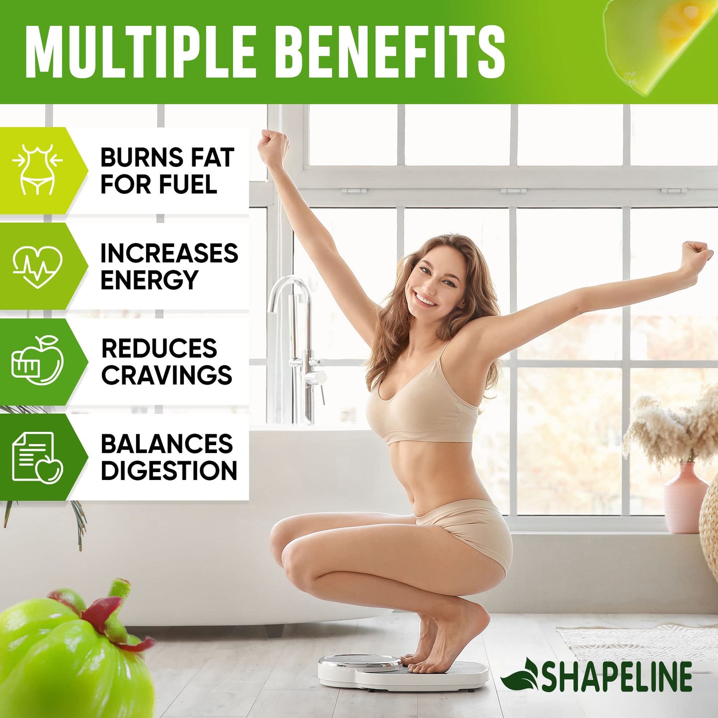 Weight Loss Drops - Appetite Suppressant for Women & Men - Made in the USA - Natural - Maple Wellness Supplements