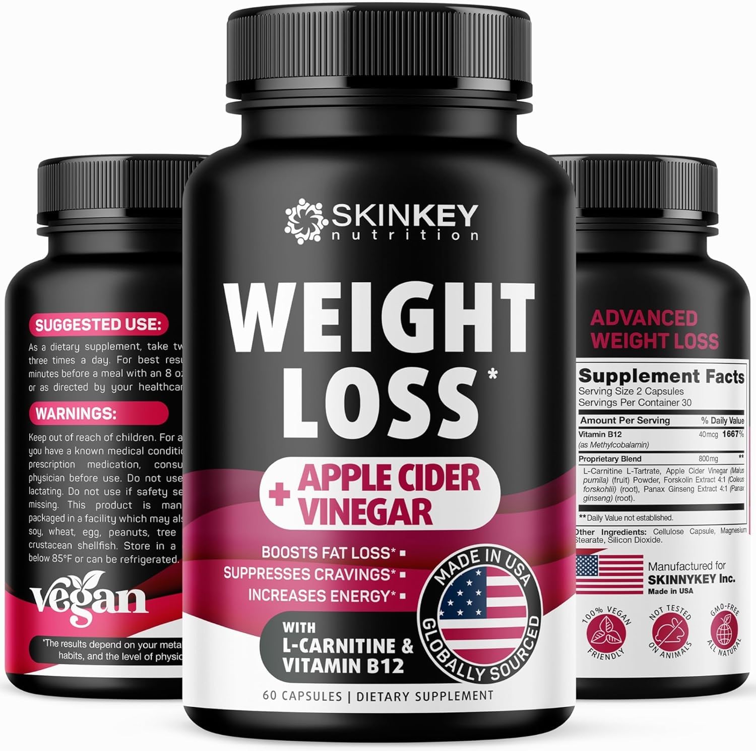 Weight Loss Pills for Women - Fat Burner Diet That Work Fast & Men Made in USA - Maple Wellness Supplements