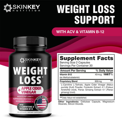Weight Loss Pills for Women - Fat Burner Diet That Work Fast & Men Made in USA - Maple Wellness Supplements