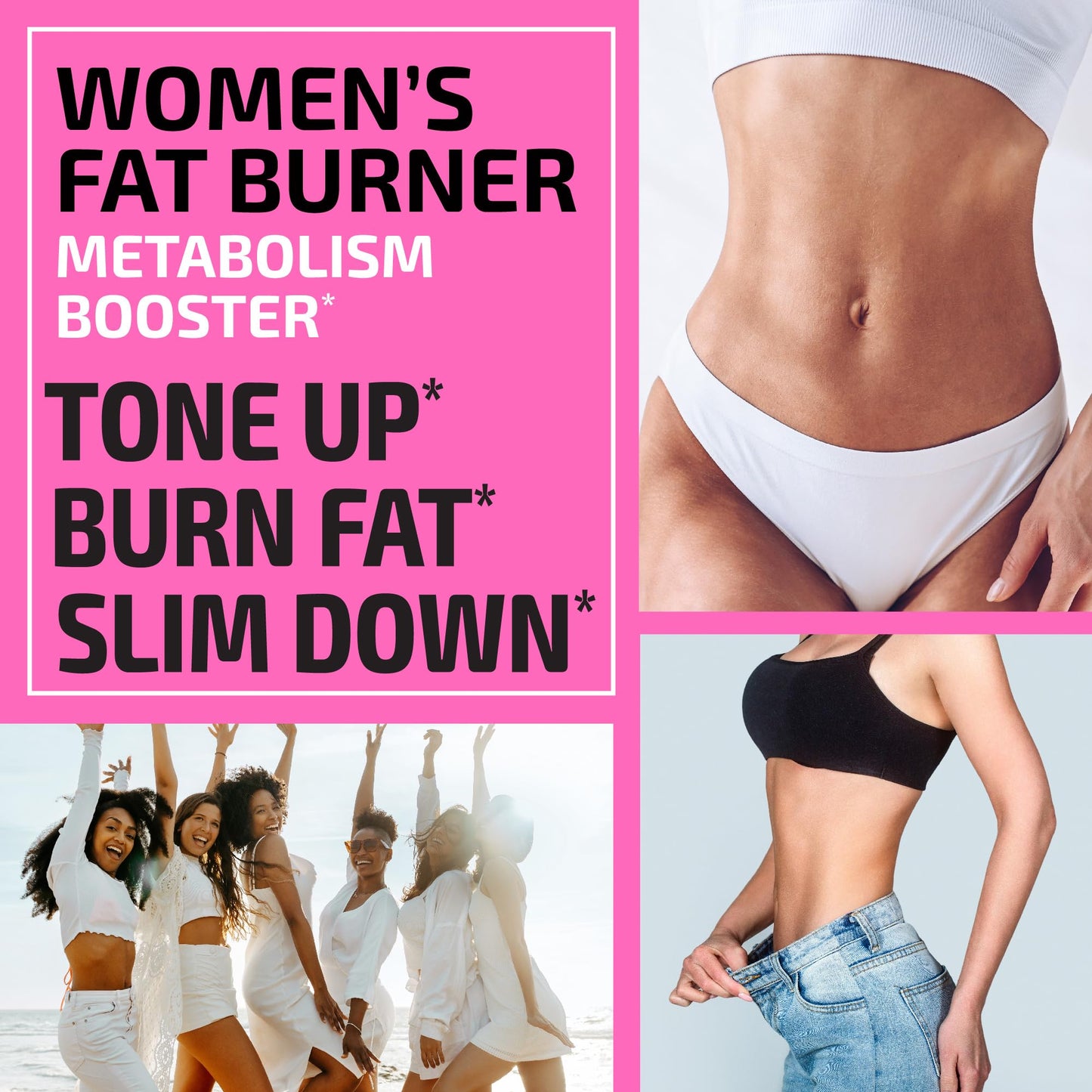 Weight Management Pills for Women | Bloating Relief, Targeted Belly Toning & Appetite - Maple Wellness Supplements