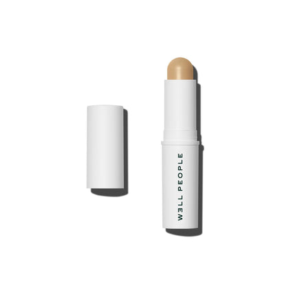 Well People Supernatural Complexion Stick Foundation + Concealer, Buildable, Light-to-Medium Coverage, Soft Matte Finish, Lightweight + Hydrating, Multi-Use, Vegan & Cruelty-Free, 20 Light Medium Warm - Maple Wellness Supplements