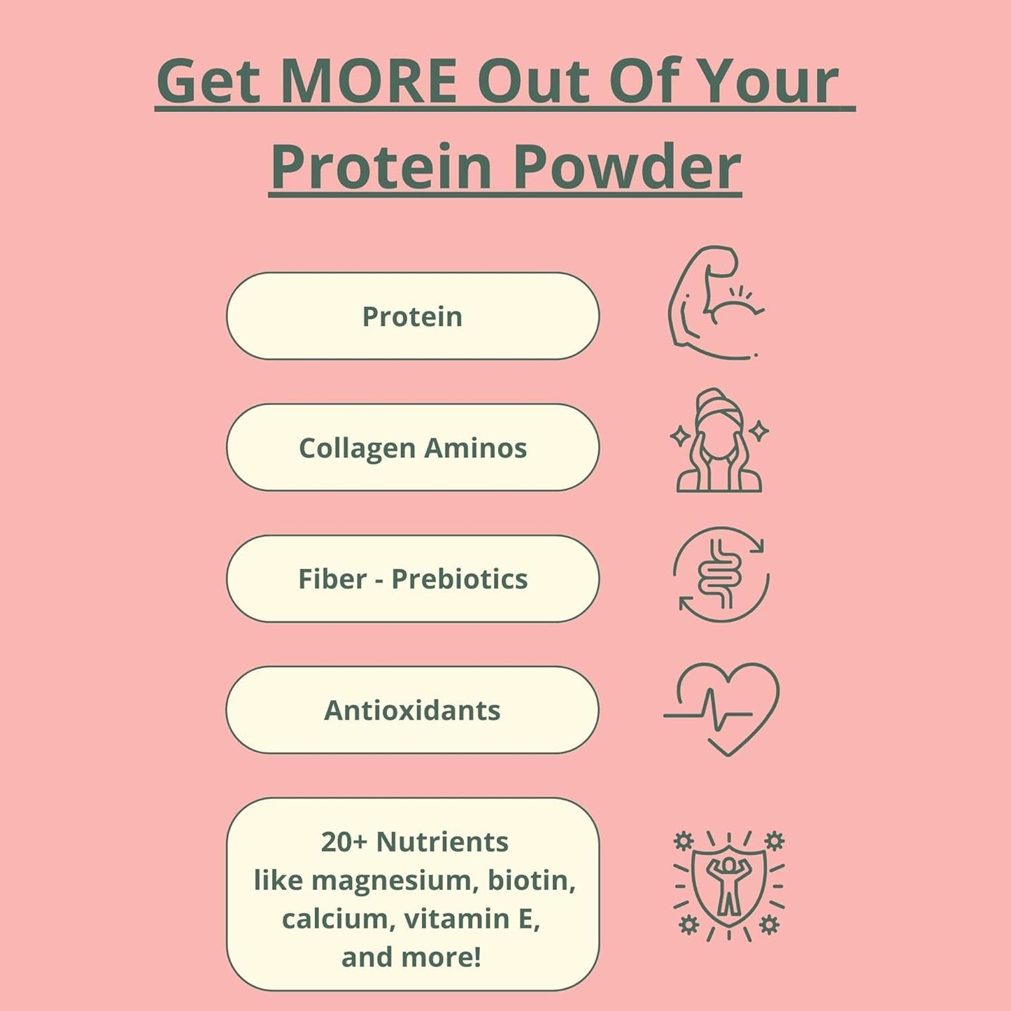 wellious Almond Protein Powder (Vanilla) - 18 Grams of Pure Healthiest Vegan Protein for Women & Men - Perfect Soy-Free & Smooth Gut Friendly Protein Powder for Sports Nutrition - Maple Wellness Supplements