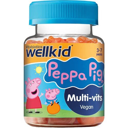 Wellkid Peppa Pig Chewable Gummy Vitamins by Vitabiotics - UK's No. 1 Vitamin Company - Maple Wellness Supplements