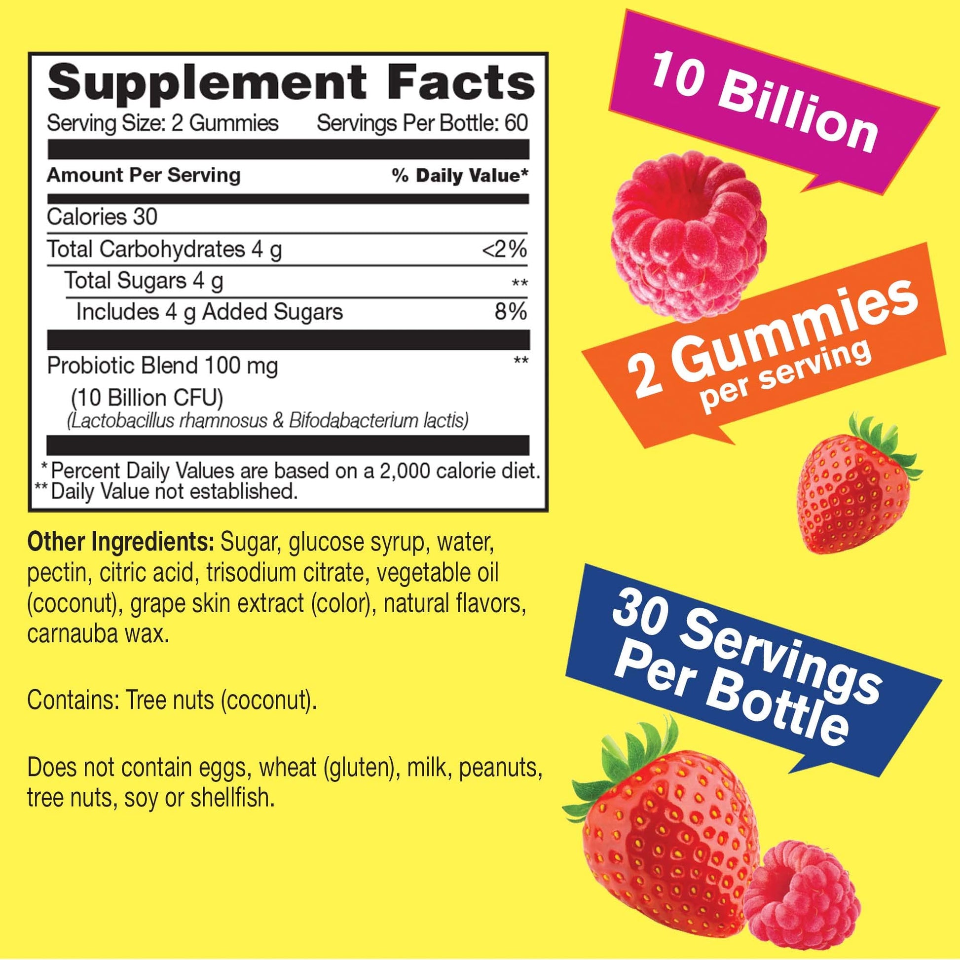 WellYeah Probiotics for Women Gummies - 10 Billion CFU - for Digestive Support, Gut Health, and Feminine Health Support - Natural Sourced Flavors - Vegan - Maple Wellness Supplements