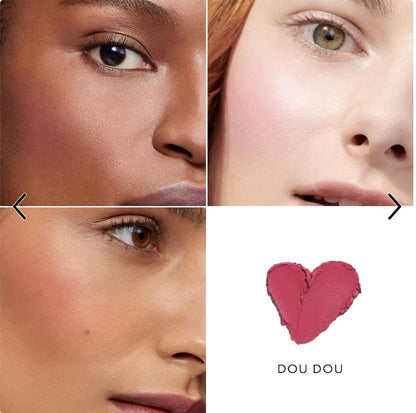 Westmans Atelier Multi-Purpose Cream Blush Stick, Hydrating Formula for Cheeks and Lips, 0.31 Ounce Dou Dou - warm rose - Maple Wellness Supplements