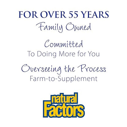Whey Factors by Natural Factors, Grass Fed Whey Protein Concentrate, Aids Muscle - Maple Wellness Supplements
