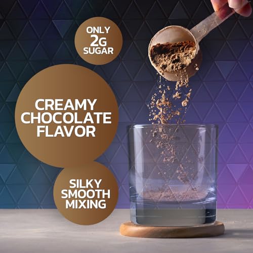 Whey Protein Powder 24g - Chocolate Ice Cream Whey Isolate Protein for Muscle Growth - Maple Wellness Supplements