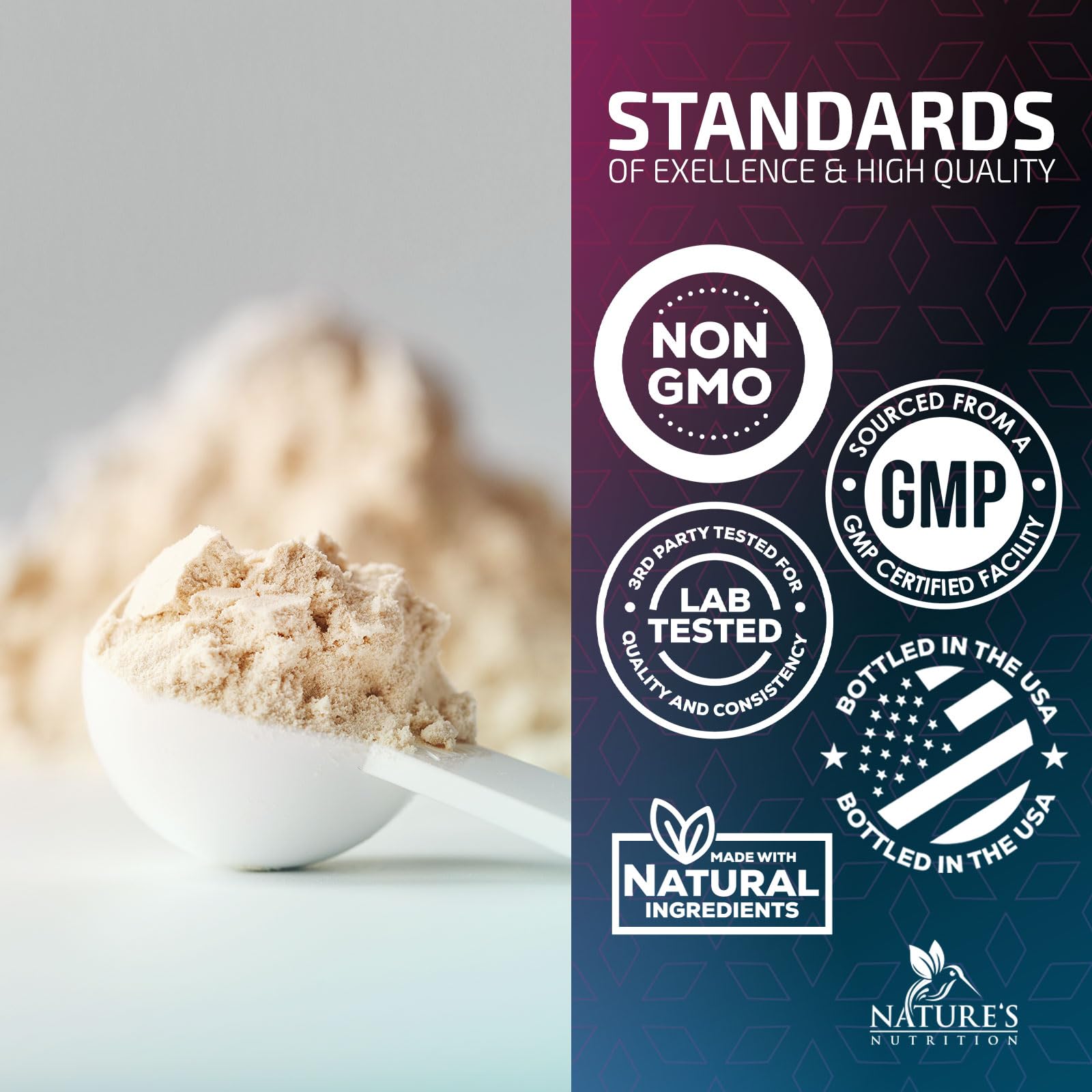 Whey Protein Powder 26g - Vanilla Ice Cream Whey Isolate Protein for Muscle Growth - Maple Wellness Supplements