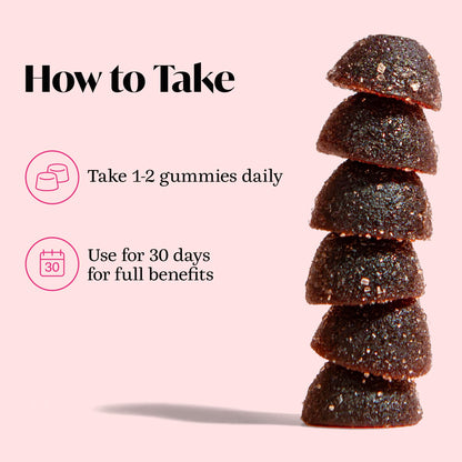 Winged Wellness Happy Her Mood Gummies - Daily Mood Enhancer Support Supplement for Women - Vitamin D with Saffron, Lemon Balm, & Lions Mane Mushrooms for Balance & Calming Relief - 50 Vegan Gummies - Maple Wellness Supplements