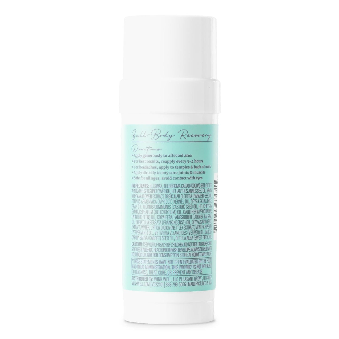 Wink Well Comfort Stick | Extra Strength Natural Muscle Relief | No-Mess roll on Stick | Joint Relief - Maple Wellness Supplements