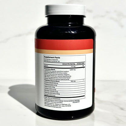 Wisdom In Wellness Gut Optimyze - 120 Digestive Health Capsules - Vitamins & Probiotics for Gut Health - Complete for Men & Women - Digestive Gut Health Pills - Healthy Gut Probiotics - Maple Wellness Supplements