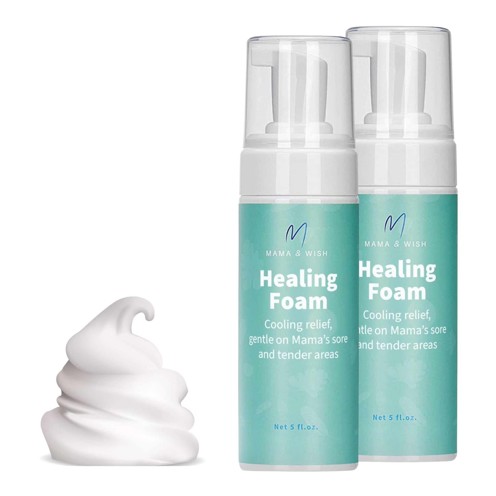 Witch Hazel Spray | Perineal Spray Postpartum Essentials Foam | Postpartum Spray - Perineal Healing Foam for Post Partum Care and Recovery an Essential for Labor (2 Pack) - Maple Wellness Supplements