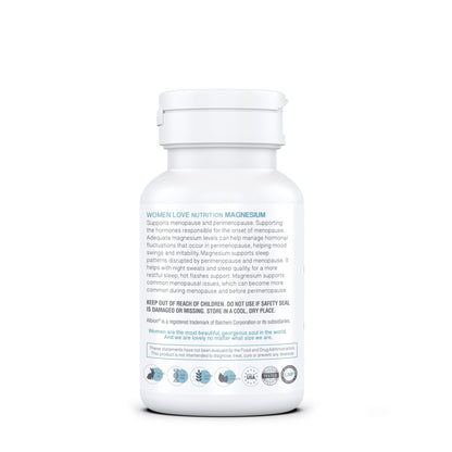 WOMEN LOVE NUTRITION, Magnesium for Women, Menopause & Peromenopause (90 Capsules) - Maple Wellness Supplements