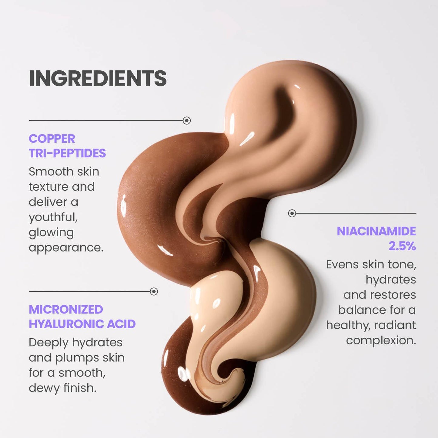 Wonderskin Hyper Bond All-Day Stay Serum Foundation – Waterproof, Transfer-Proof, 24HR Longwear Face Makeup with Niacinamide & Hyaluronic Acid – Lightweight, Natural Finish (Moonstone) - Maple Wellness Supplements