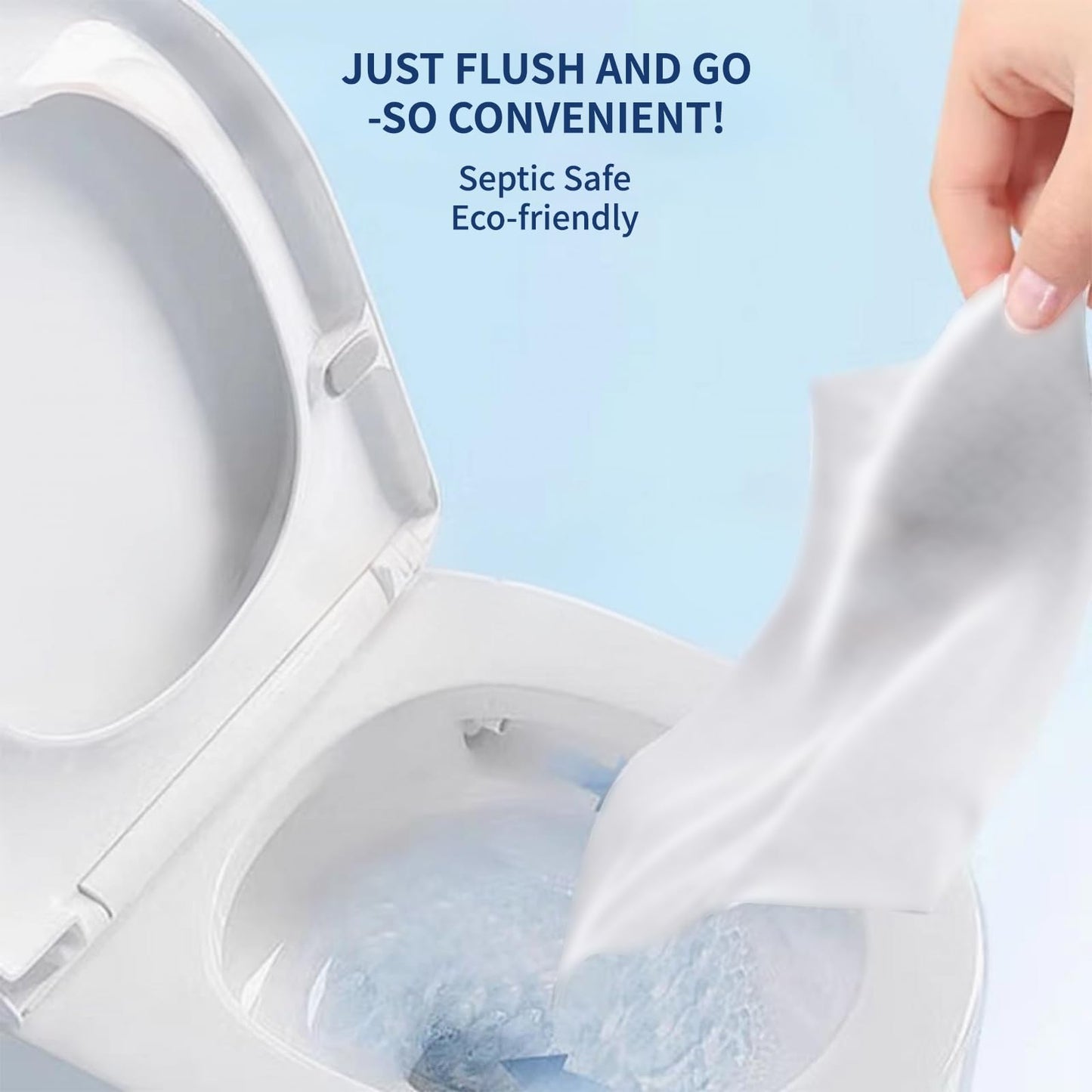 Wowday Flushable Hemorrhoid Wipes | Medicated Witch Hazel Wipes Ph Balanced | 112 Count Natural Fragrance Free Adult Hemorrhoids Witch Hazel Wipe for Butt Itch - Maple Wellness Supplements