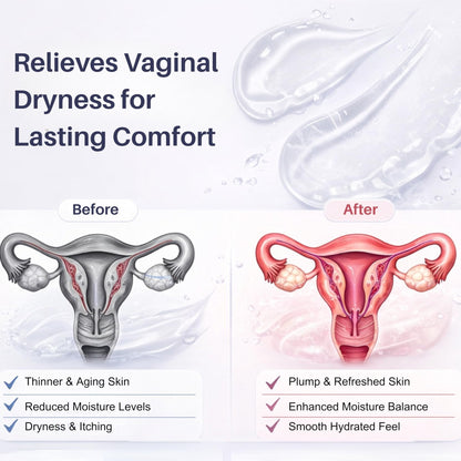 XORYTEN Vaginal Moisturizer for Revarey– 5mg Hyaluronic Acid – Vaginal Dryness, Hormone-Free Soothing Inserts, Non-Greasy, 12 Suppositories – 1 Month Supply (No fragrance) - Maple Wellness Supplements