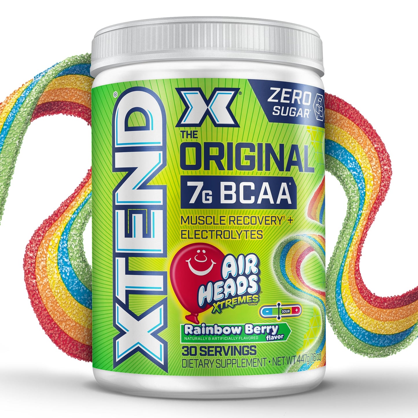 Xtend Original BCAA Powder, 7g BCAAs and 2.5g L-Glutamine for Muscle Recovery, Hydration, and Lean Muscle, Sugar Free Intra and Post Workout Drink, - Maple Wellness Supplements