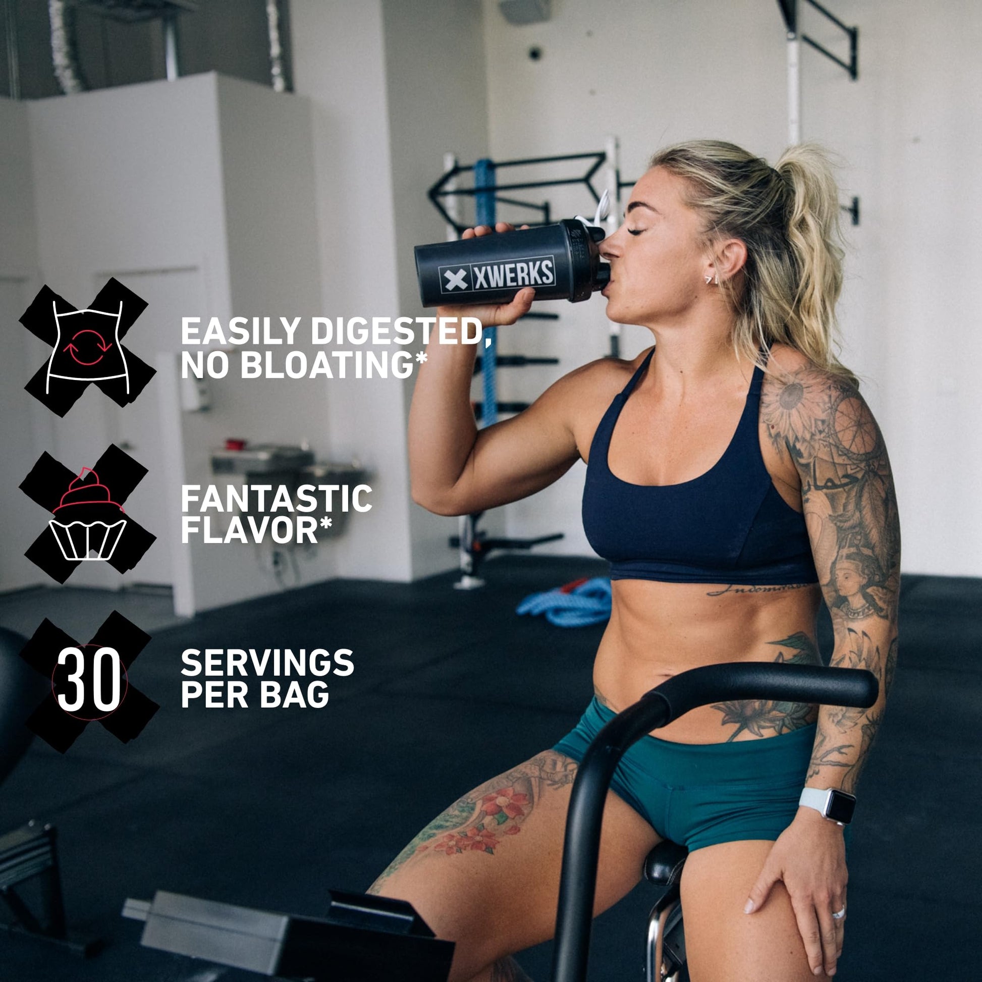 Xwerks Grow 100% New Zealand Grass-Fed Whey Protein - 25g of Pure Isolate Protein - Maple Wellness Supplements