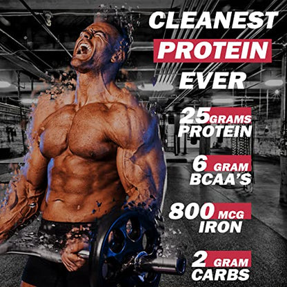 Xwerks Grow 100% New Zealand Grass-Fed Whey Protein - 25g of Pure Isolate Protein - Maple Wellness Supplements