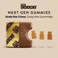 YouChews Apple Cider Vinegar Chews Better Than Apple Cider Gummies - Bloating Relief for Women and Men, 500mg Organic ACV with Prebiotics & Postbiotics, Low Sugar, Caramel Flavor, 30 Count - Maple Wellness Supplements
