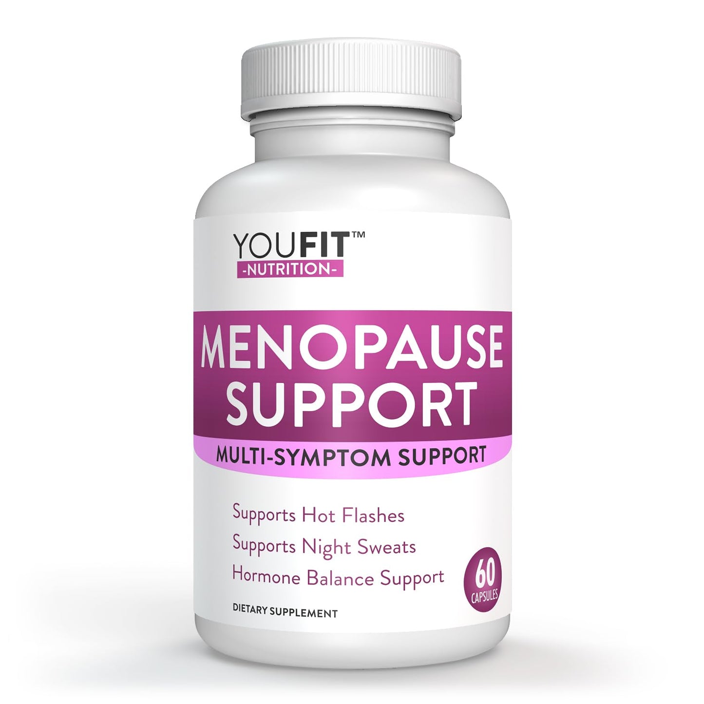 YouFit Nutrition Menopause Relief Capsules for Women - Natural Menopause Supplements for Women - Complete Day and Night Menopause Support - Reduces Hot Flashes, Stress, Night Sweats - 30 Servings - Maple Wellness Supplements