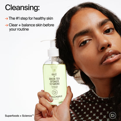 Youth To The People Superfood Facial Cleanser Full Size - Kale + Green Tea Daily Face Wash - Maple Wellness Supplements