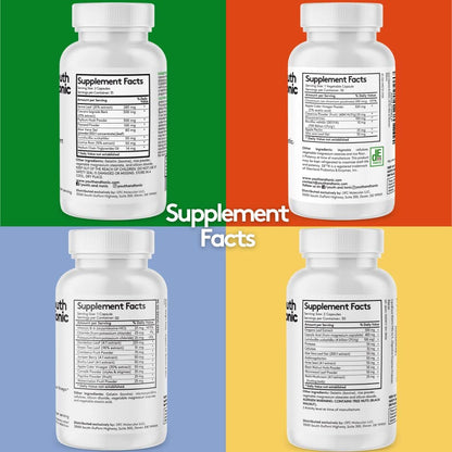 Youth & Tonic Complete Body Detox for Cleanse, Normal Acidity Gut Level and Water - Maple Wellness Supplements