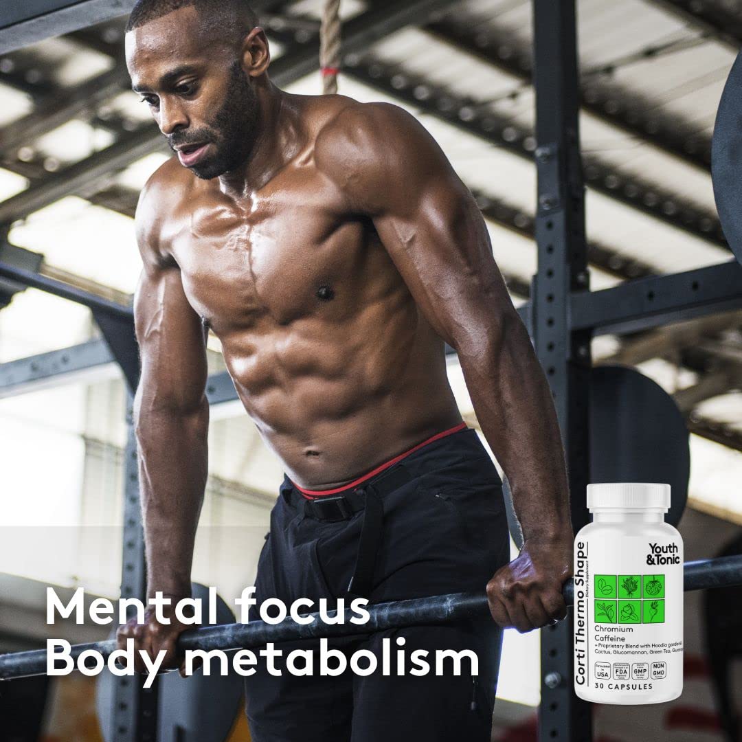 Youth & Tonic CortiThermo Shape Detox Cleanse Kick Off Weight Management - 120 Pills - Maple Wellness Supplements