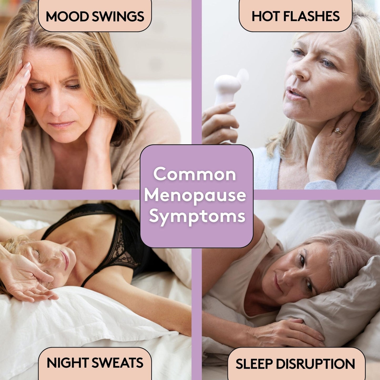 Youth & Tonic Her Hormone Balance – Menopause Supplement for Women, Perimenopause Support, Non-Hormonal Herbal Formula with Black Cohosh for Hot Flashes & Night Sweats, 60 Capsules - Maple Wellness Supplements