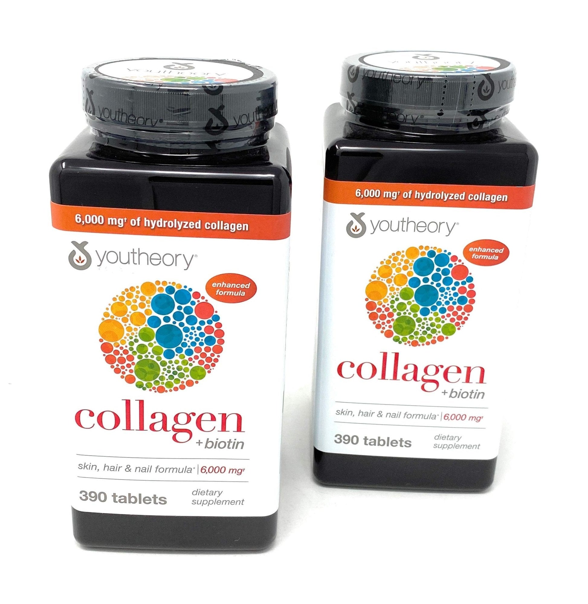 Youtheory Collagen Advanced Formula Tablets - 390 ct (2-Pack for 780 Ct) - Maple Wellness Supplements